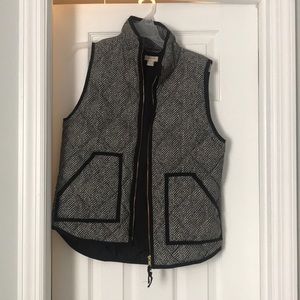 J. Crew Herringbone Vest